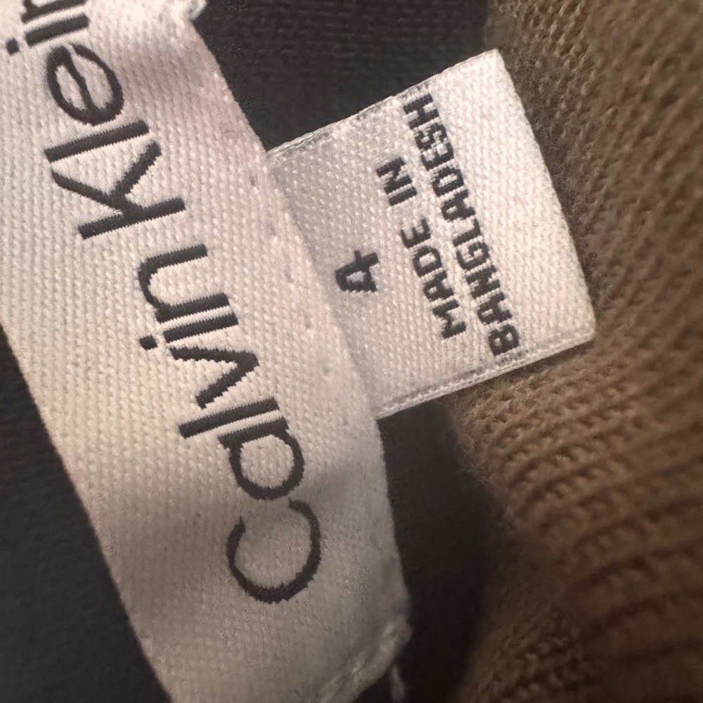 Calvin Klein skinny Black Women's Pants size 4 used - Picture 4 of 4